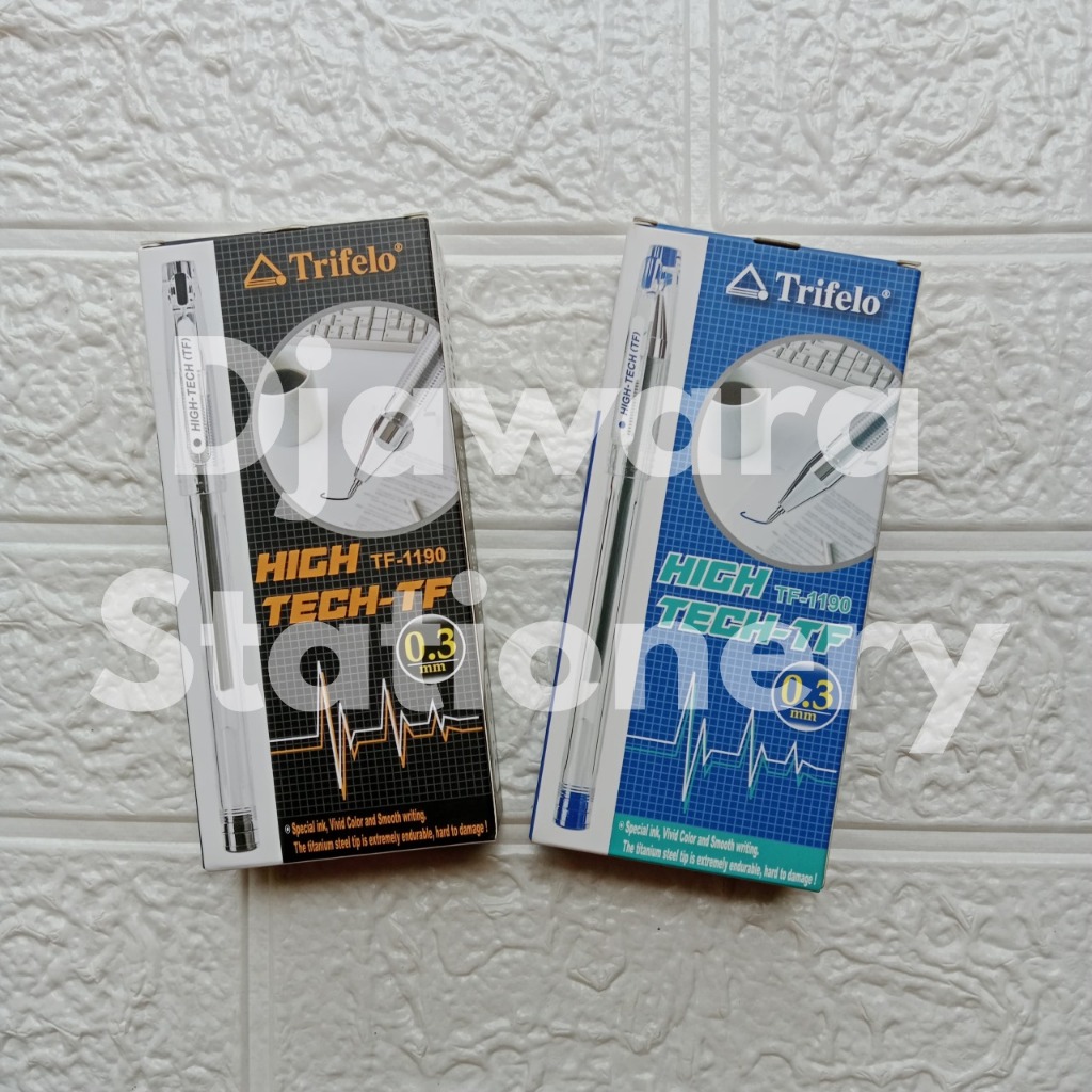 

SELUSIN (12 PCS) Pulpen/Bolpoin Trifelo® High TF-1190 TECH-TF 0.3 mm