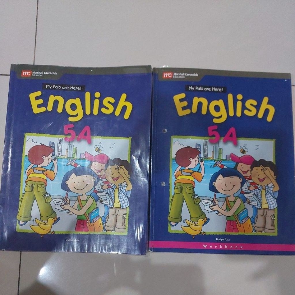 my pals english 5a textbook workbook like new