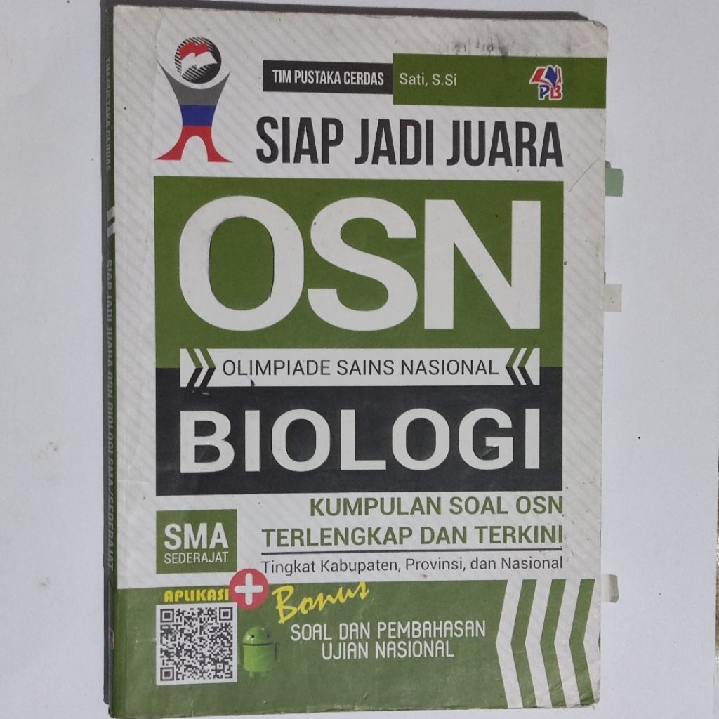 Buku OSN Olimpiade Sains Nasional Biologi SMA/MA | Siap Jadi Juara OSN Biologi SMA | Tim Pustaka Cer