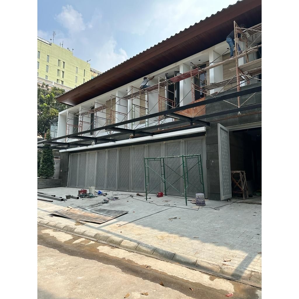 Pintu Lipat besi custom Laser Cutting