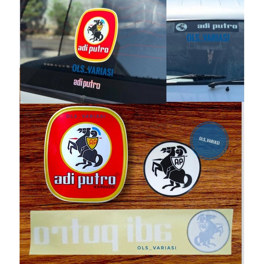 Stiker carry karoseri adiputro / sticker carry adiputro / stiker kaca adiputro / stiker kaca depan c