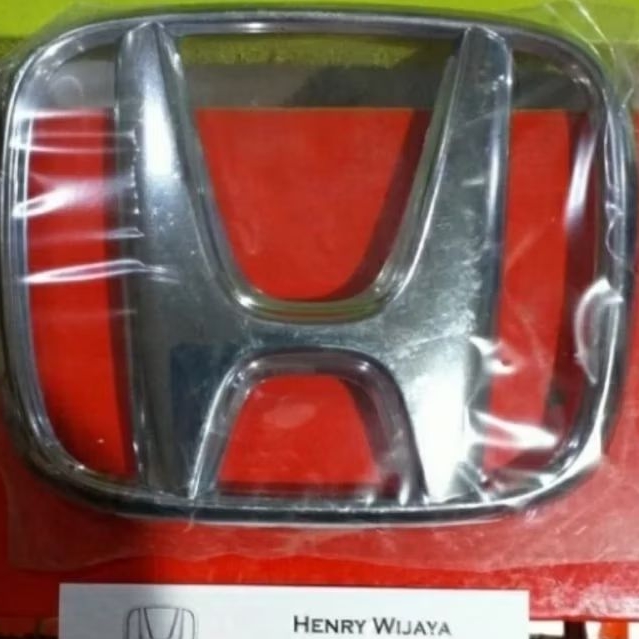 Emblem Honda Grill Depan Brio 2019-2023 Mobilio BRV WRV Original