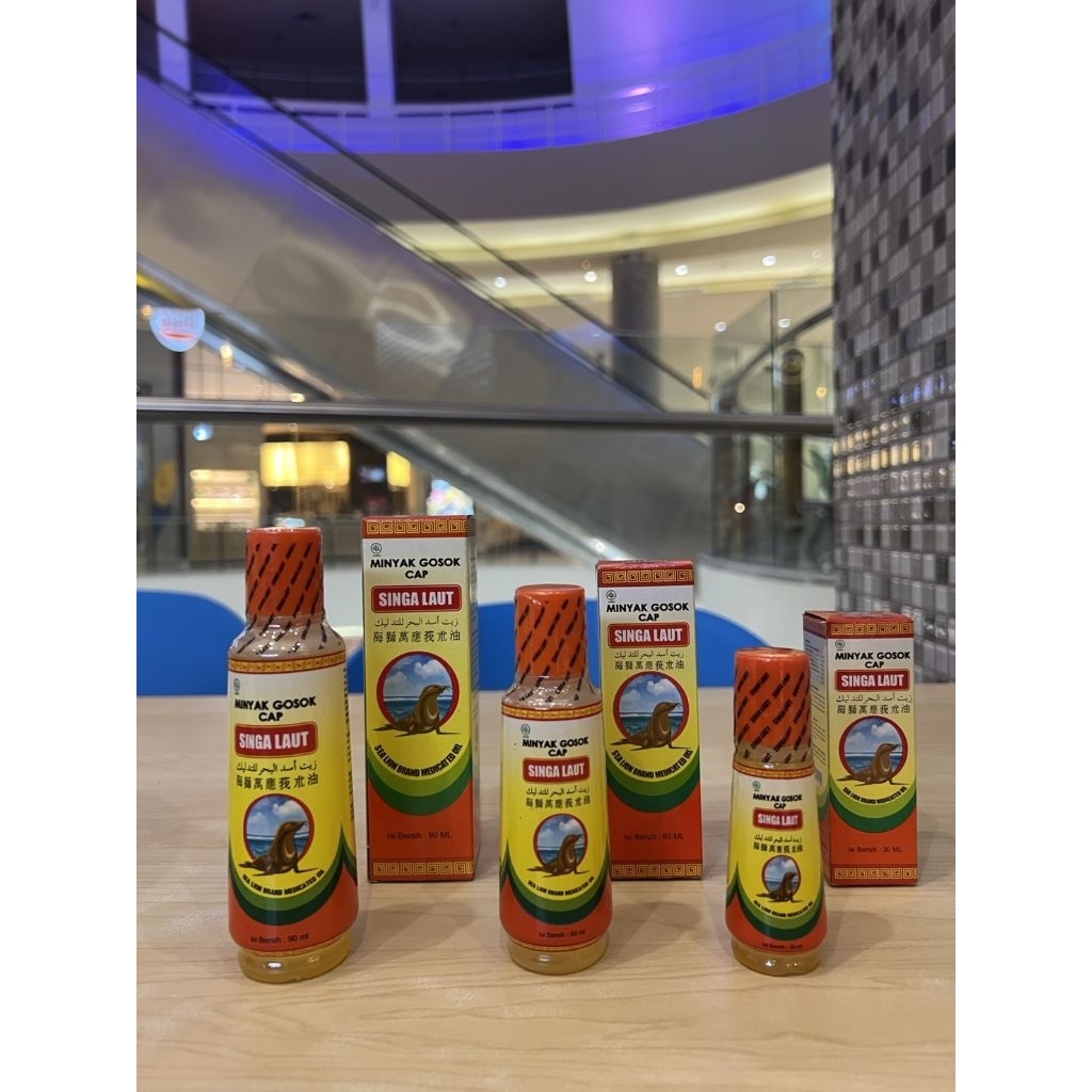 Minyak Gosok Cap Singa Laut