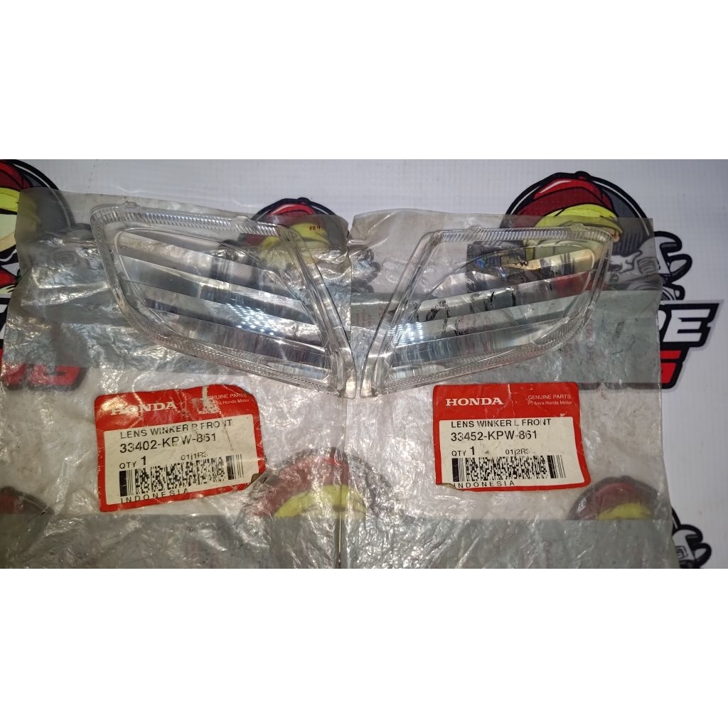 Mika kaca sein sen riting depan Honda Kirana Asli Original AHM 33452-KPW-861 33402-KPW-861