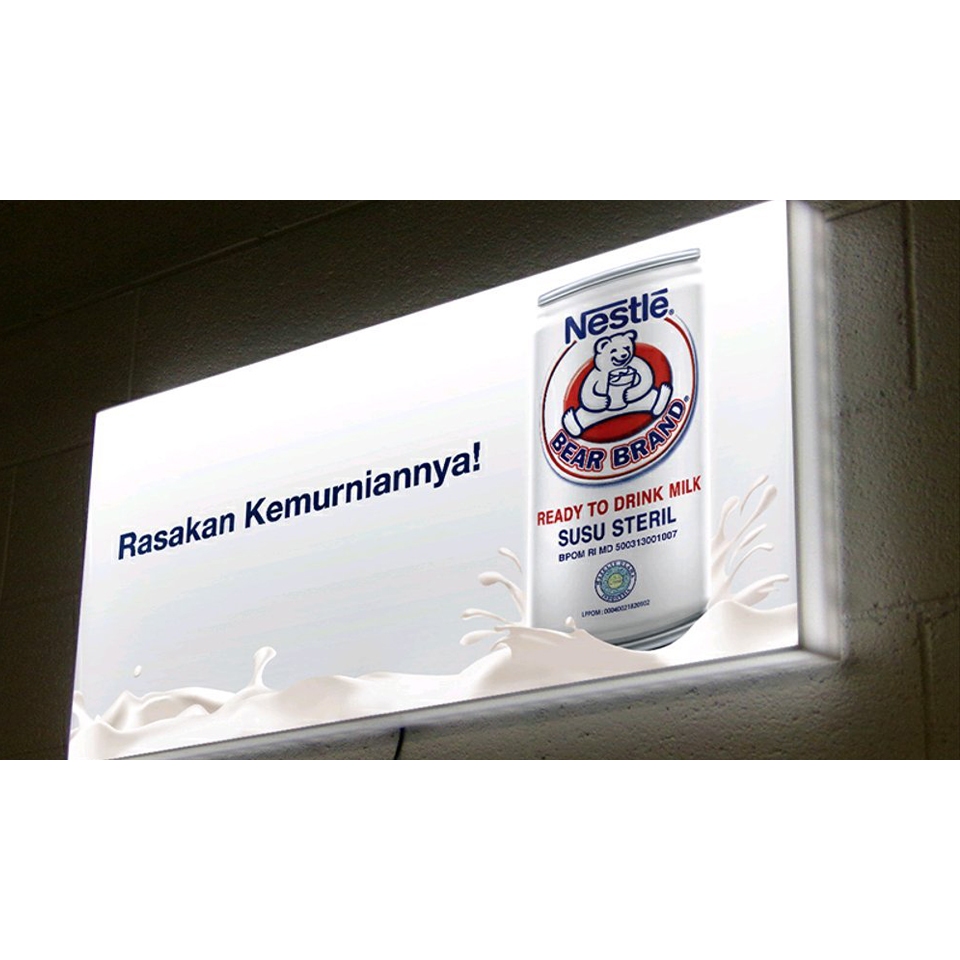 Neon Box Akrilik LED Custom Desain – Papan Nama Toko/Cafe  Neon Box Murah Custom Ukuran – Tahan Air 