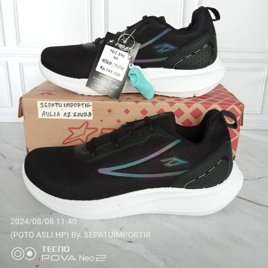 FOTO ASLI HP. Sepatu Sneaker Pria / Running / Sport / Sepati Olahraga Pria PRO ATT PC 950 - PI 600 -