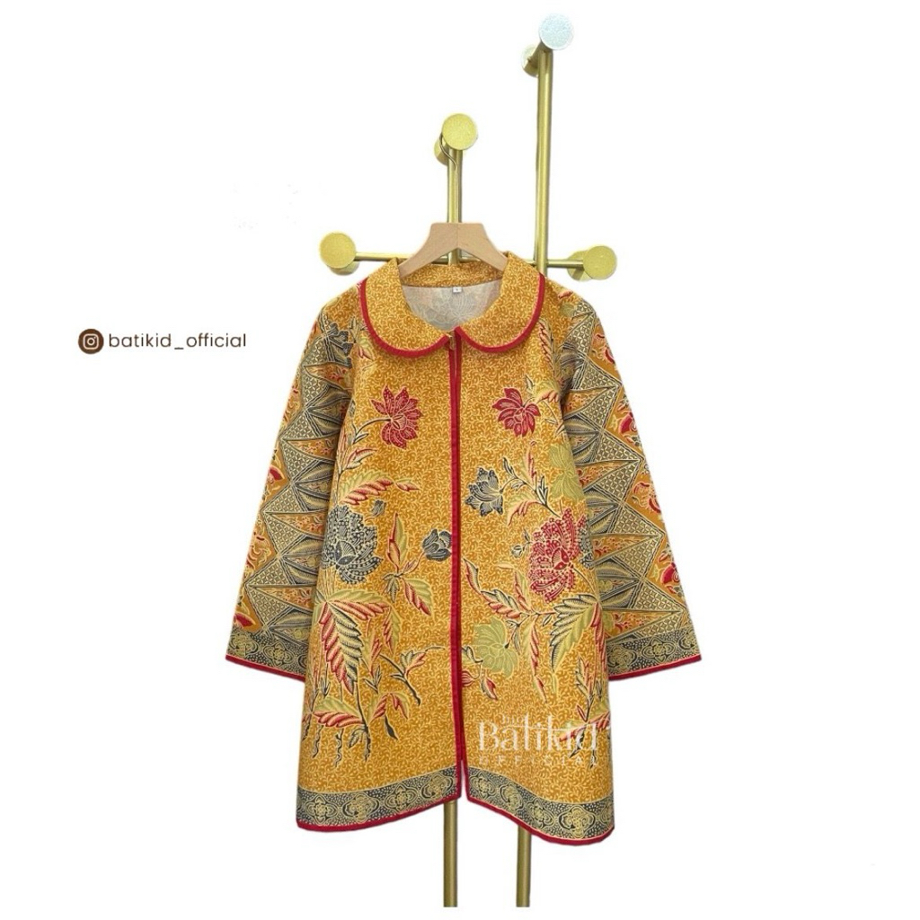 BATIKID OFFICIAL - blouse batik kerja wanita / atasan batik / top batik