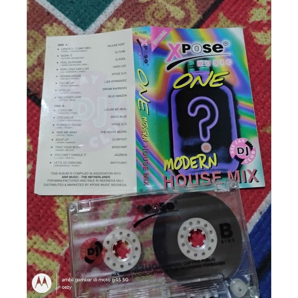 Kaset pita House Music - Xpose Music