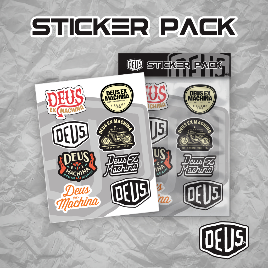 

STICKER PACK AESTHETIC - STICKER DEUS, MOTOR - LAPTOP, HELM, HP - CASE HP JDM MOBIL