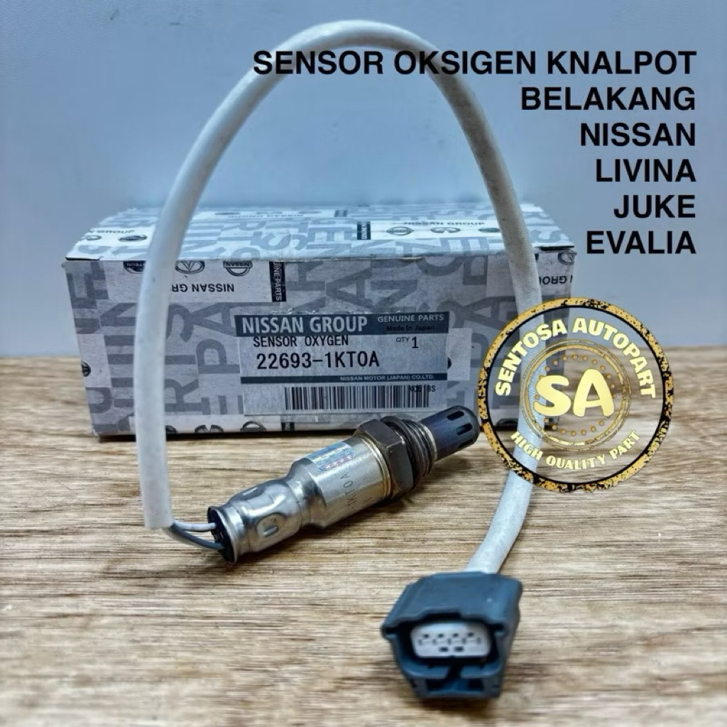 22693-1KT0A SENSOR OKSIGEN LIVINA JUKE EVALIA GRAND LIVINA RR KNALPOT O2 BELAKANG LIVINA JUKE EVALIA
