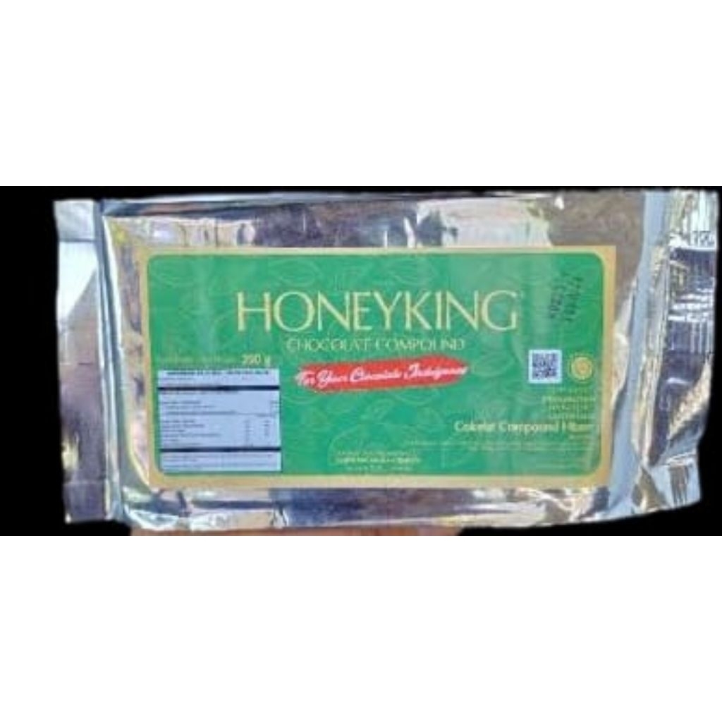 

Cokelat Dark Compound Ekonomis Honeyking - 250g