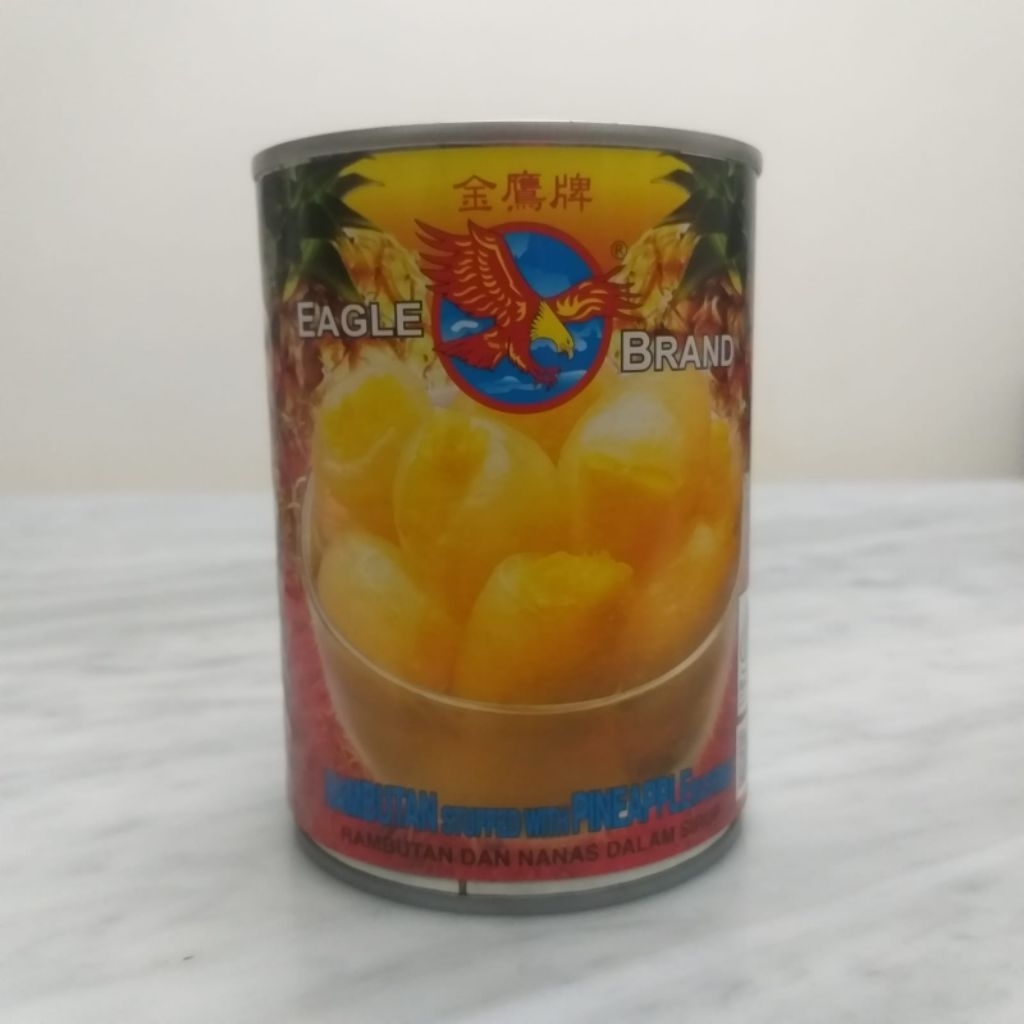 

Eagle Brand Rambutan isi Nanas dalam Sirup