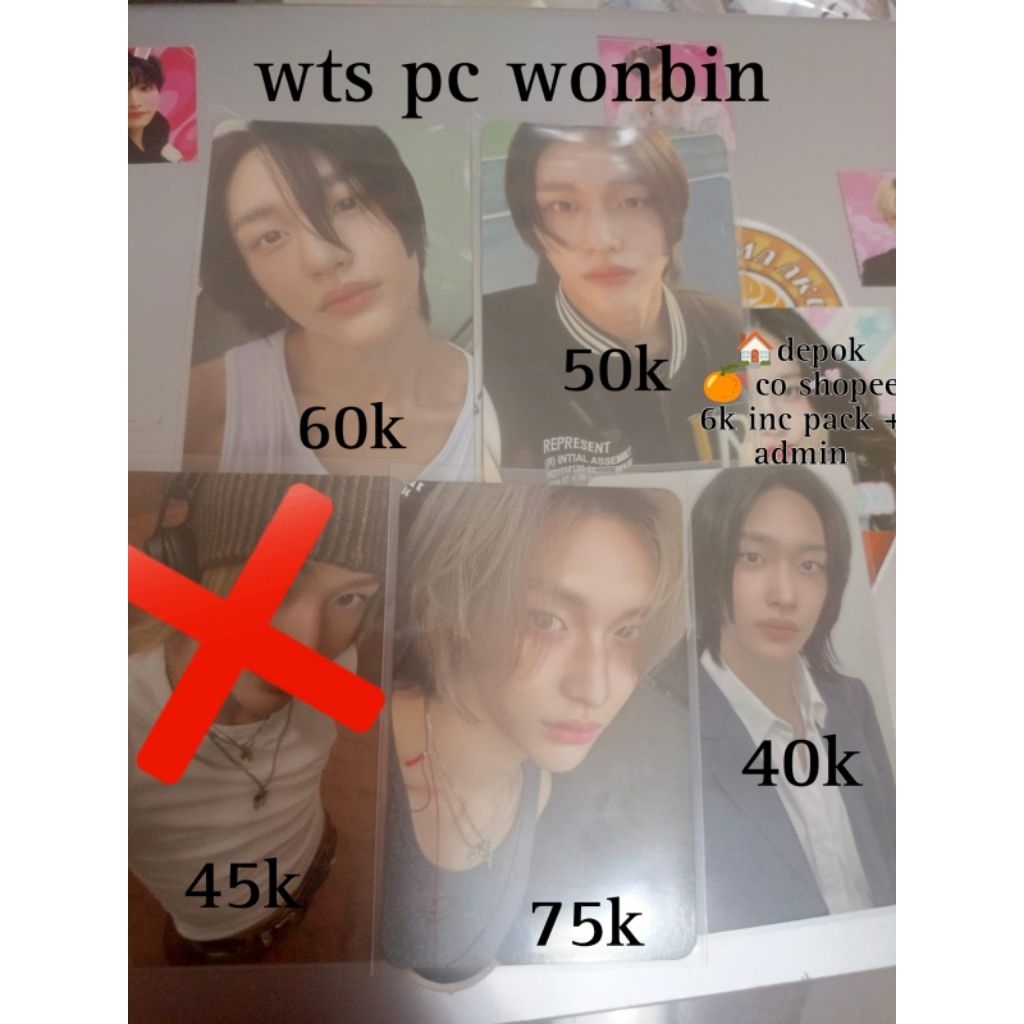 wts pc wonbin riize clearance sale
