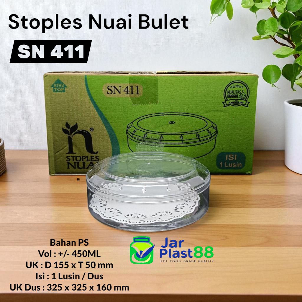 Stoples Nuai SN 411 - Model Bulat - Vol 450ML