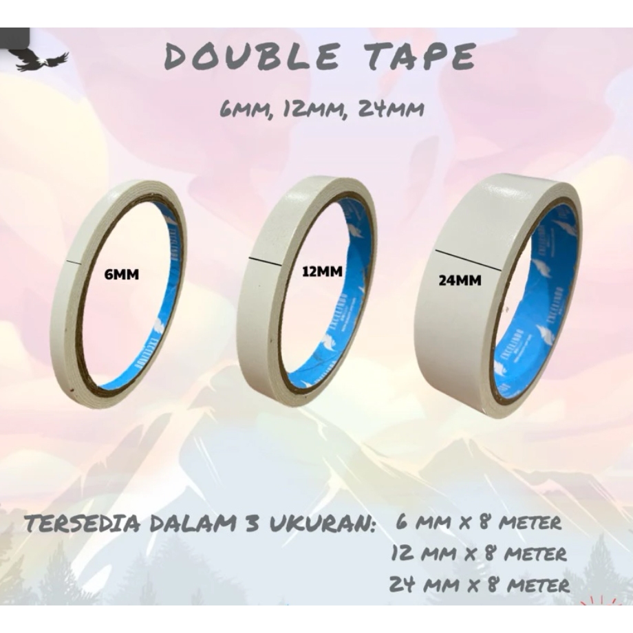 

Double Tape 6mm x 10y OLEAN CITY