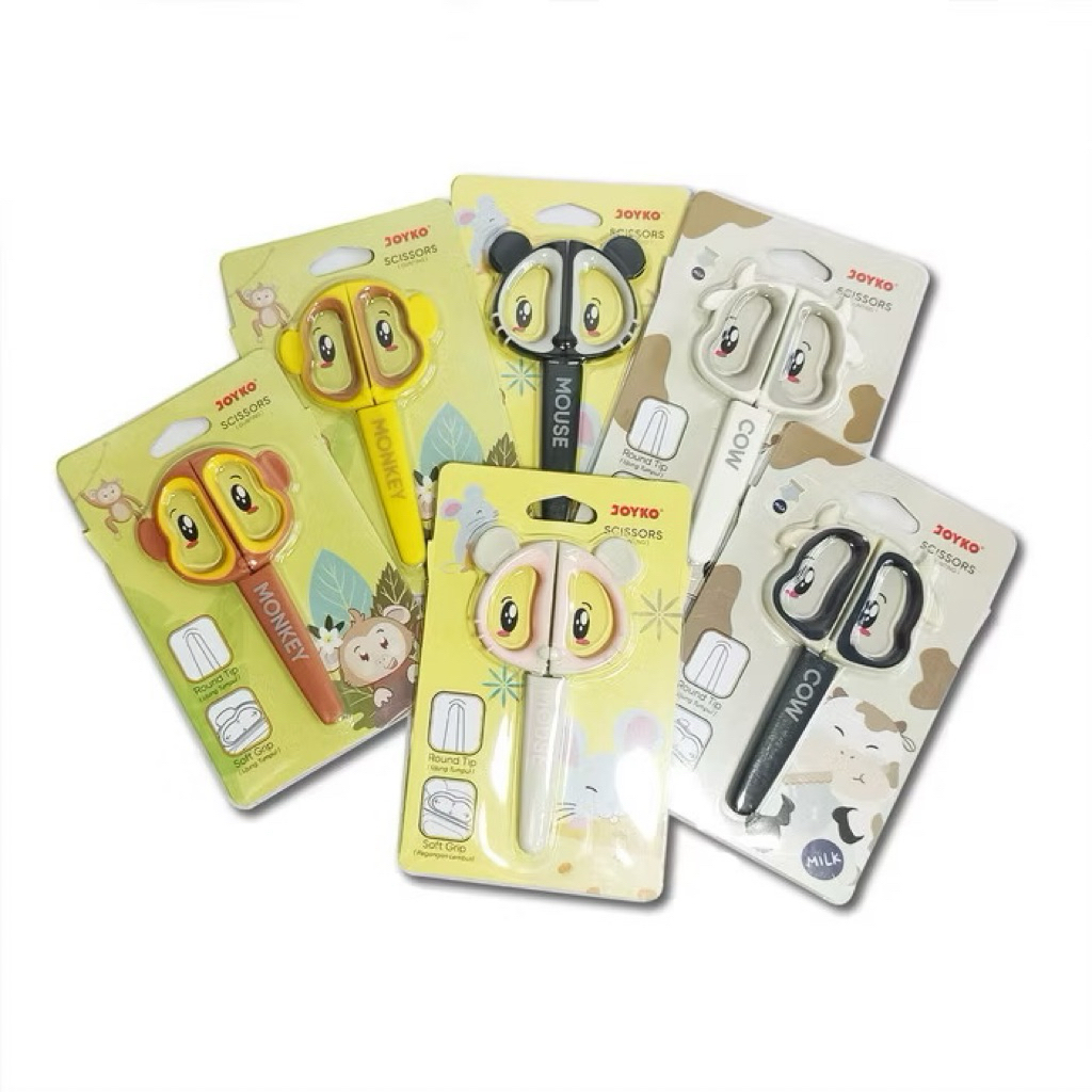 

Gunting Anak Karakter SC-27/ 28 Mouse Joyko / Scissors Kecil Lucu