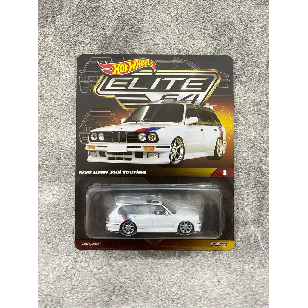 Hot Wheels Elite 64 1990 BMW 318i Touring 2024