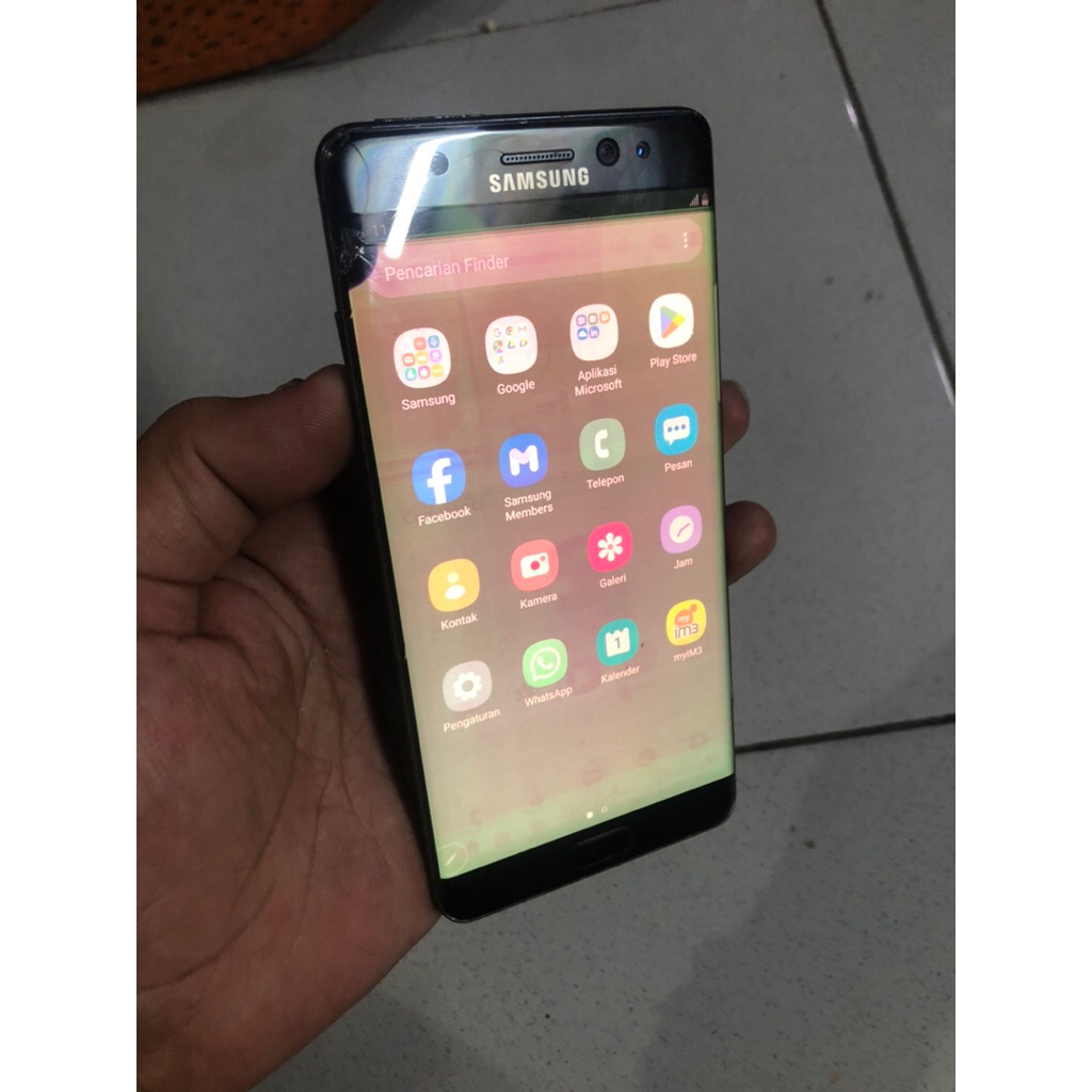 samsung note FE minus lcd