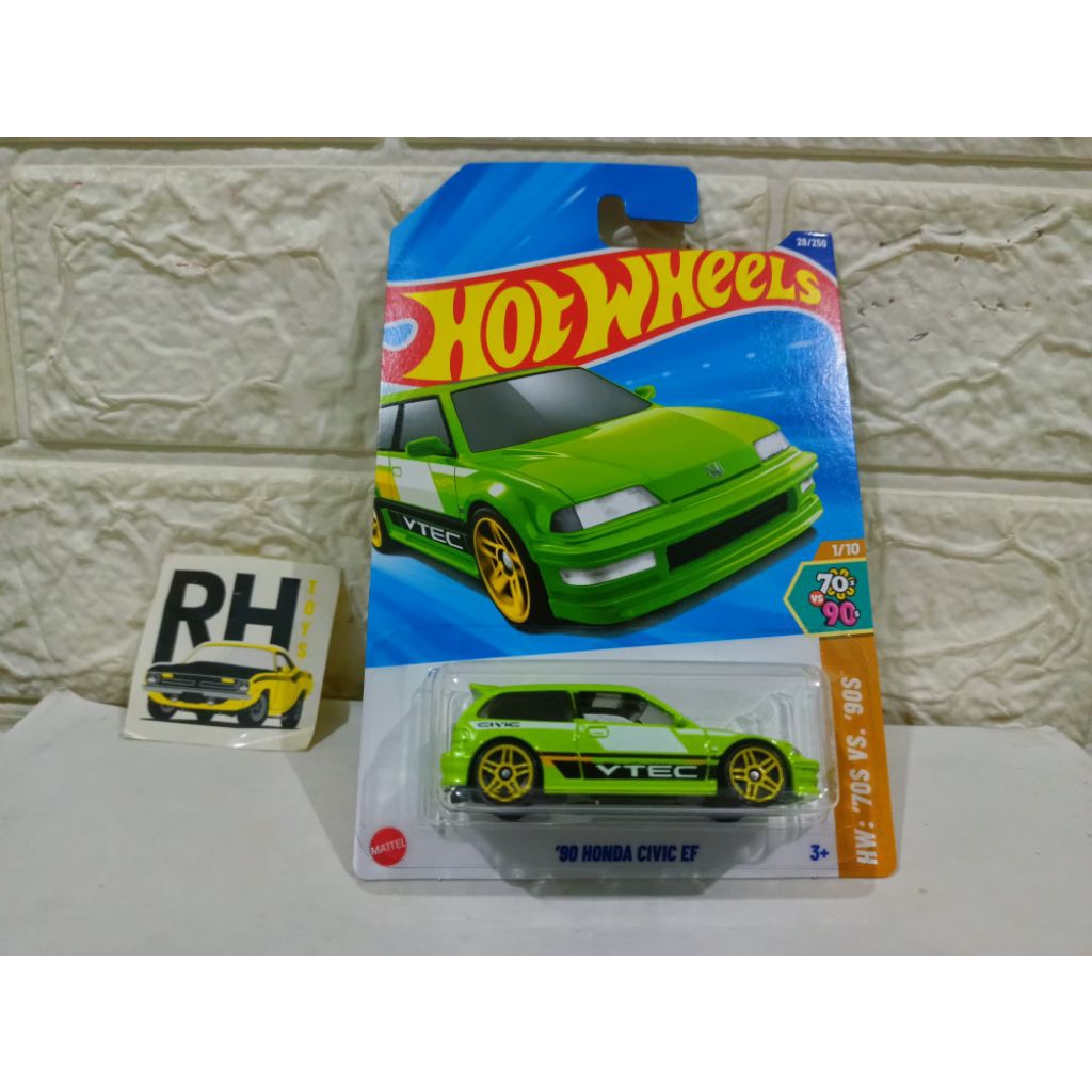 Hot Wheels 90 Honda Civic EF