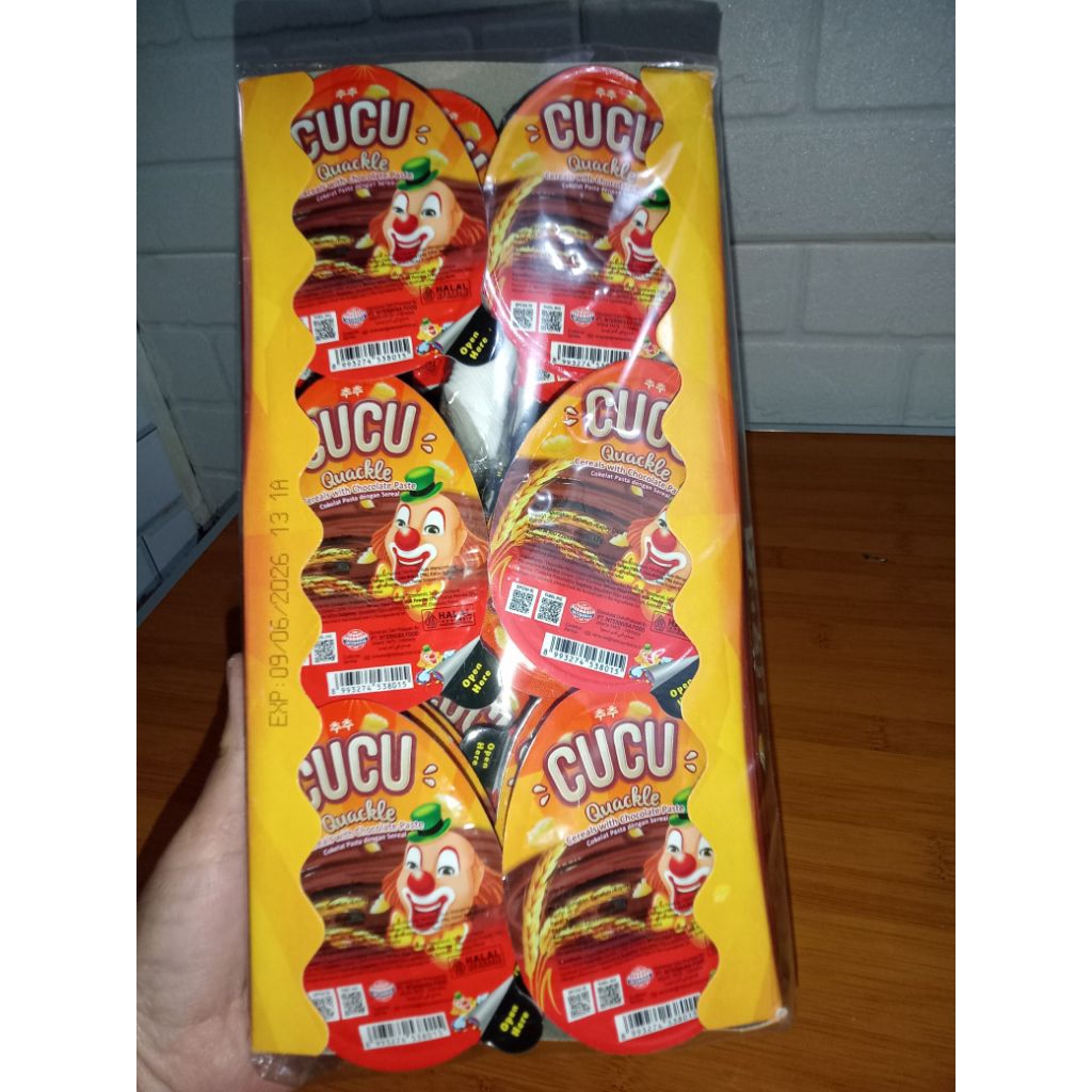 

Cucu Quackle/cucu rice/coklat unik/coklat lucu/coklat 1000an/