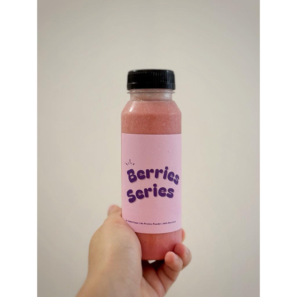 

Protein Smoothie Jus Sehat Buah Berry | Tanpa Gula & Tanpa Whey | Berries Series 250ml