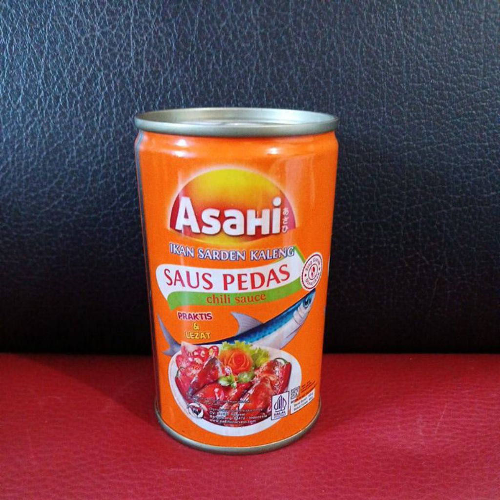

asahi sarden kaleng pedas 155g