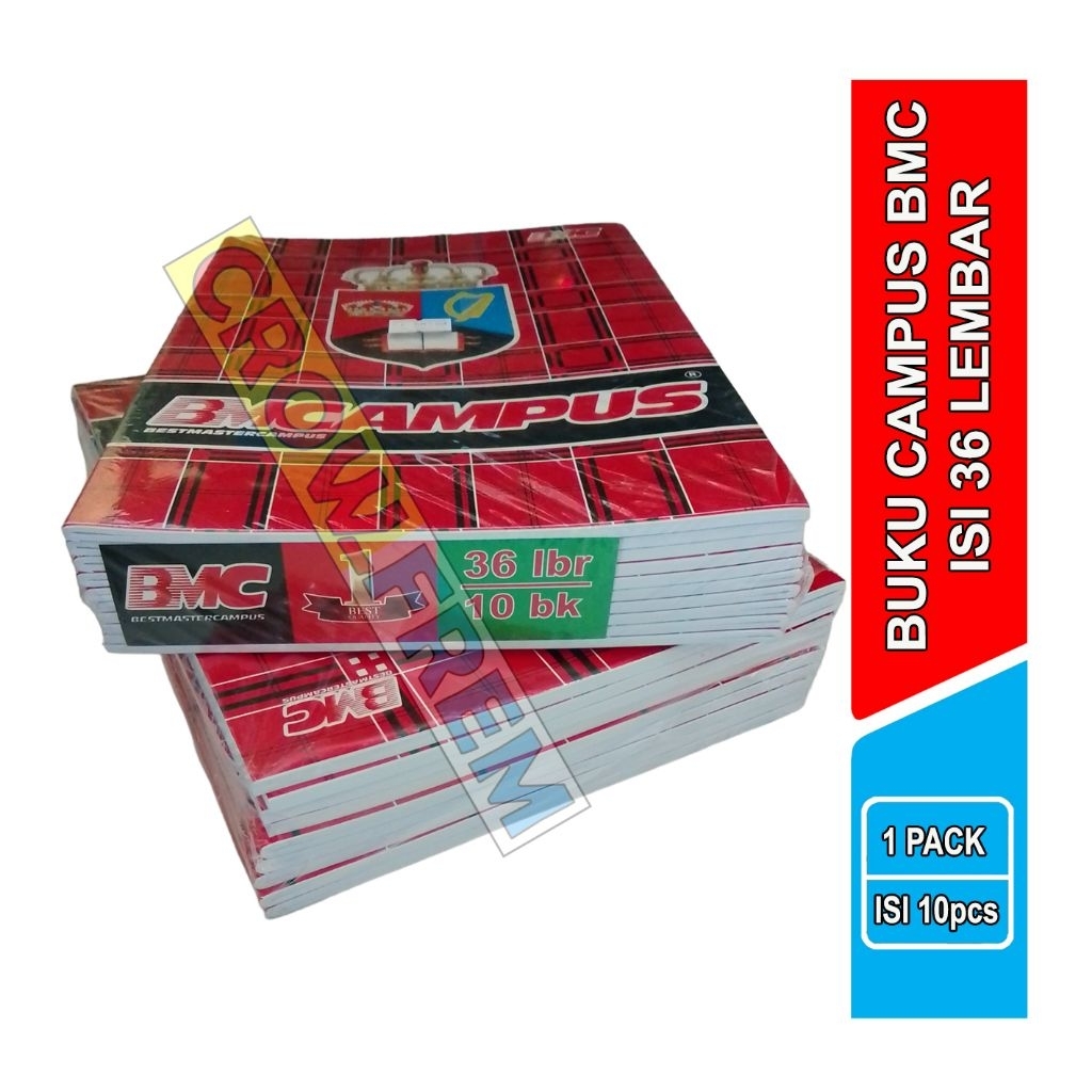 

Buku BMC Campus isi 36 Lembar, 1pack