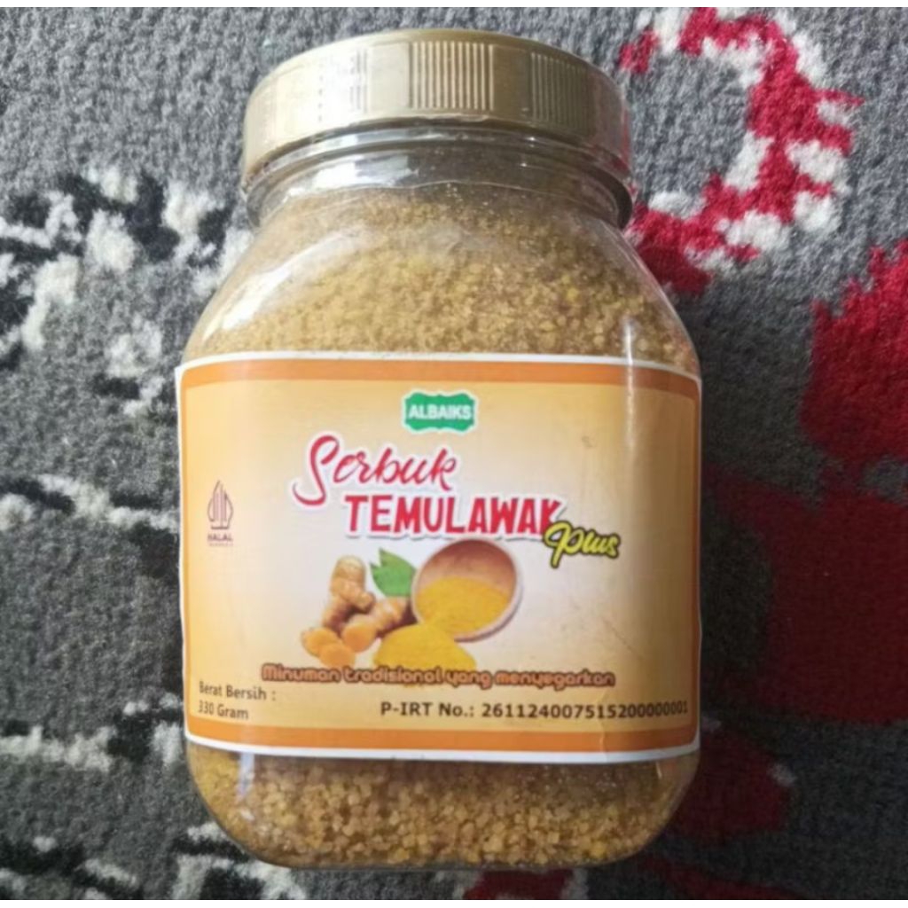 

Serbuk Temulawak Plus ALBAIKS 330 Gram