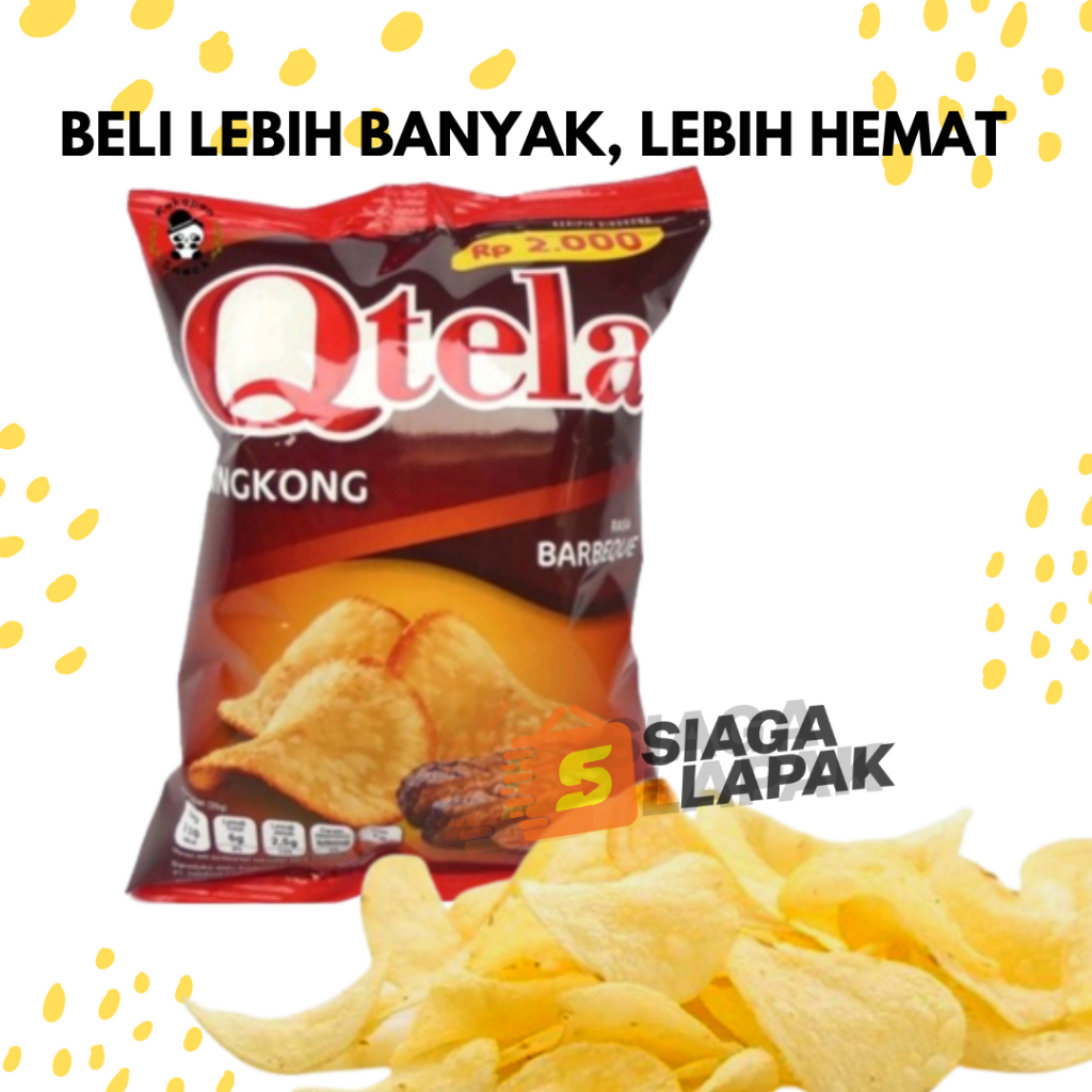 

Qtela 20gr ECERAN 1 PCS Keripik Singkong Barbeque [BELI BANYAK LEBIH MURAH]