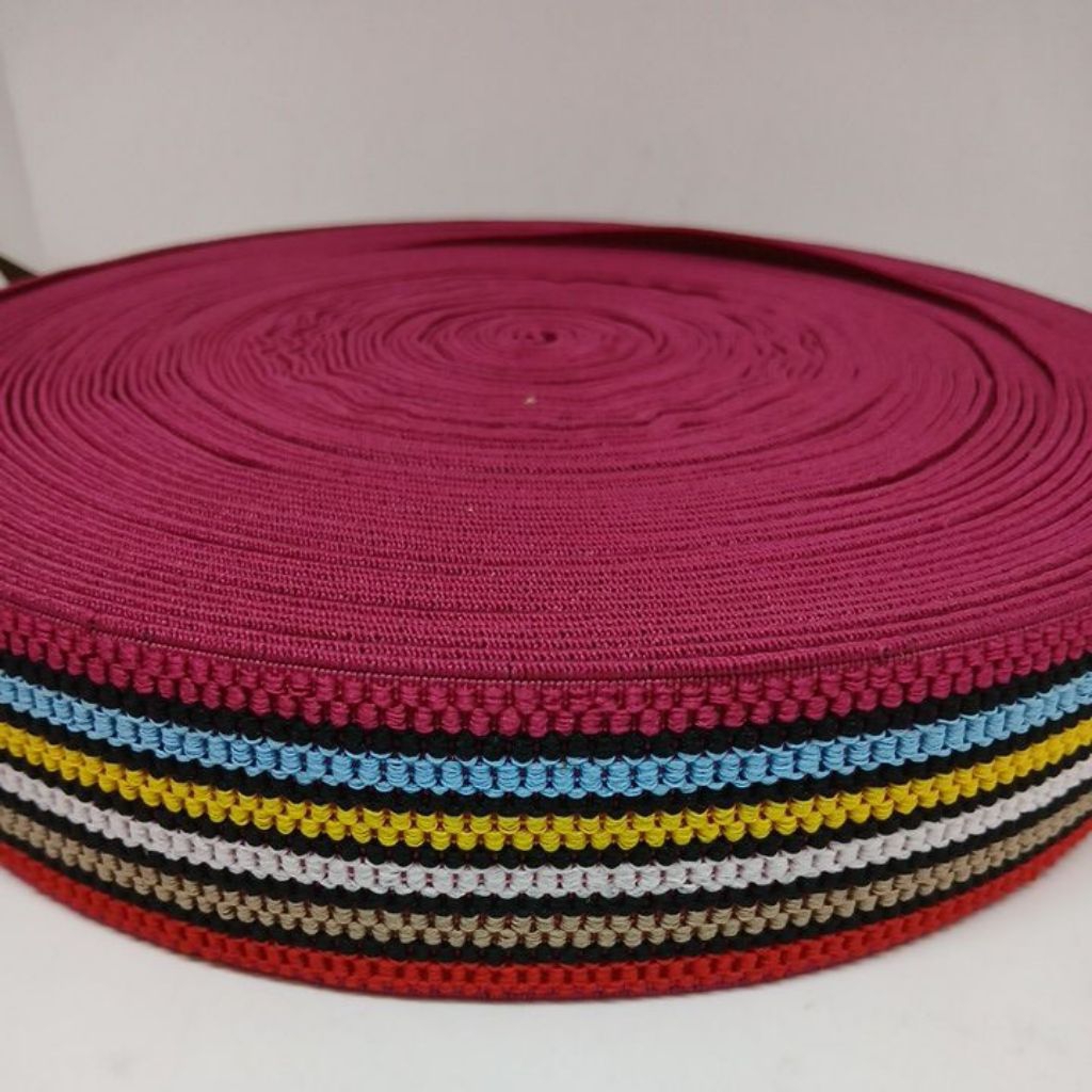 karet elastis salur 5 cm.per meter