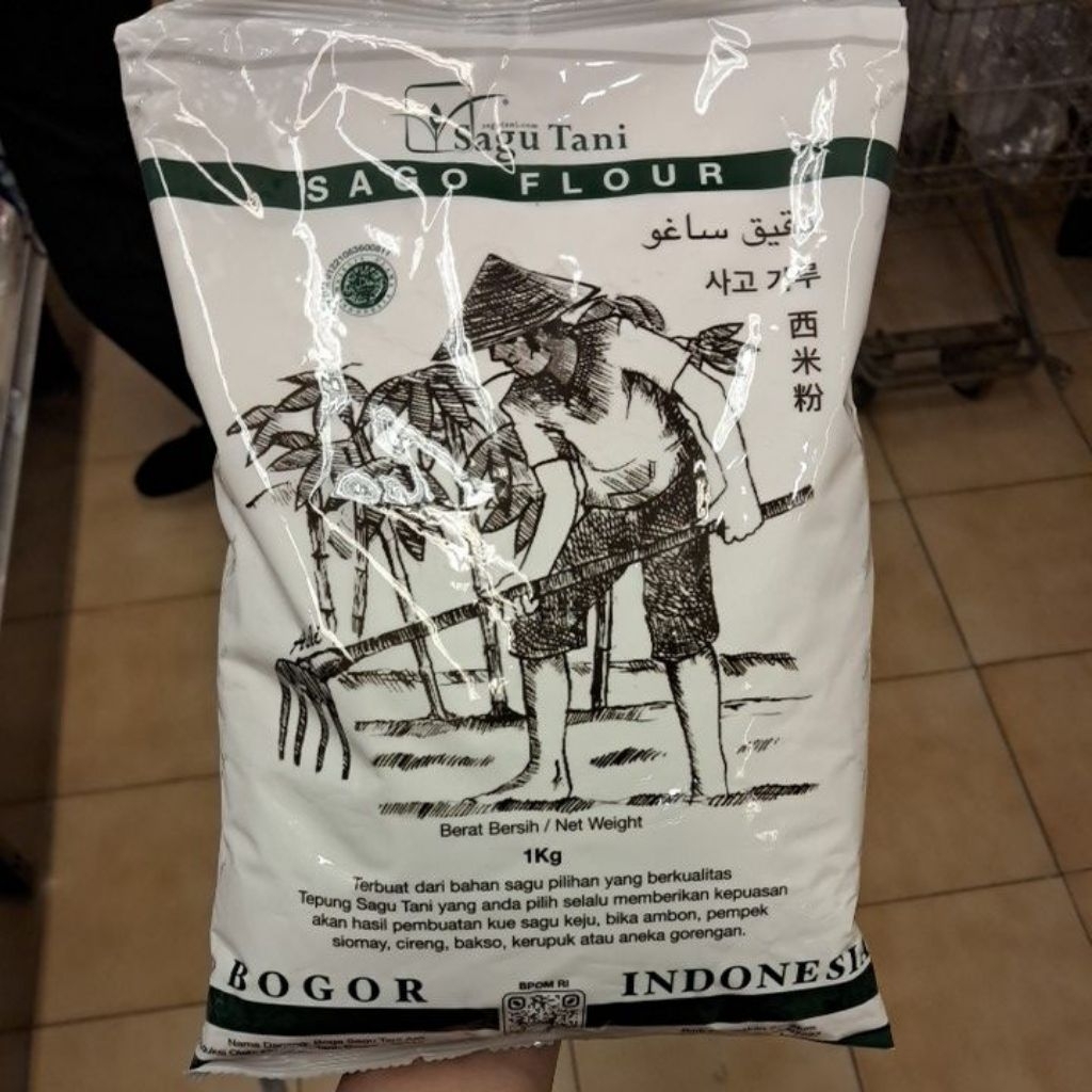 

Sagu Tani Boga Bogor Indonesia 1kg