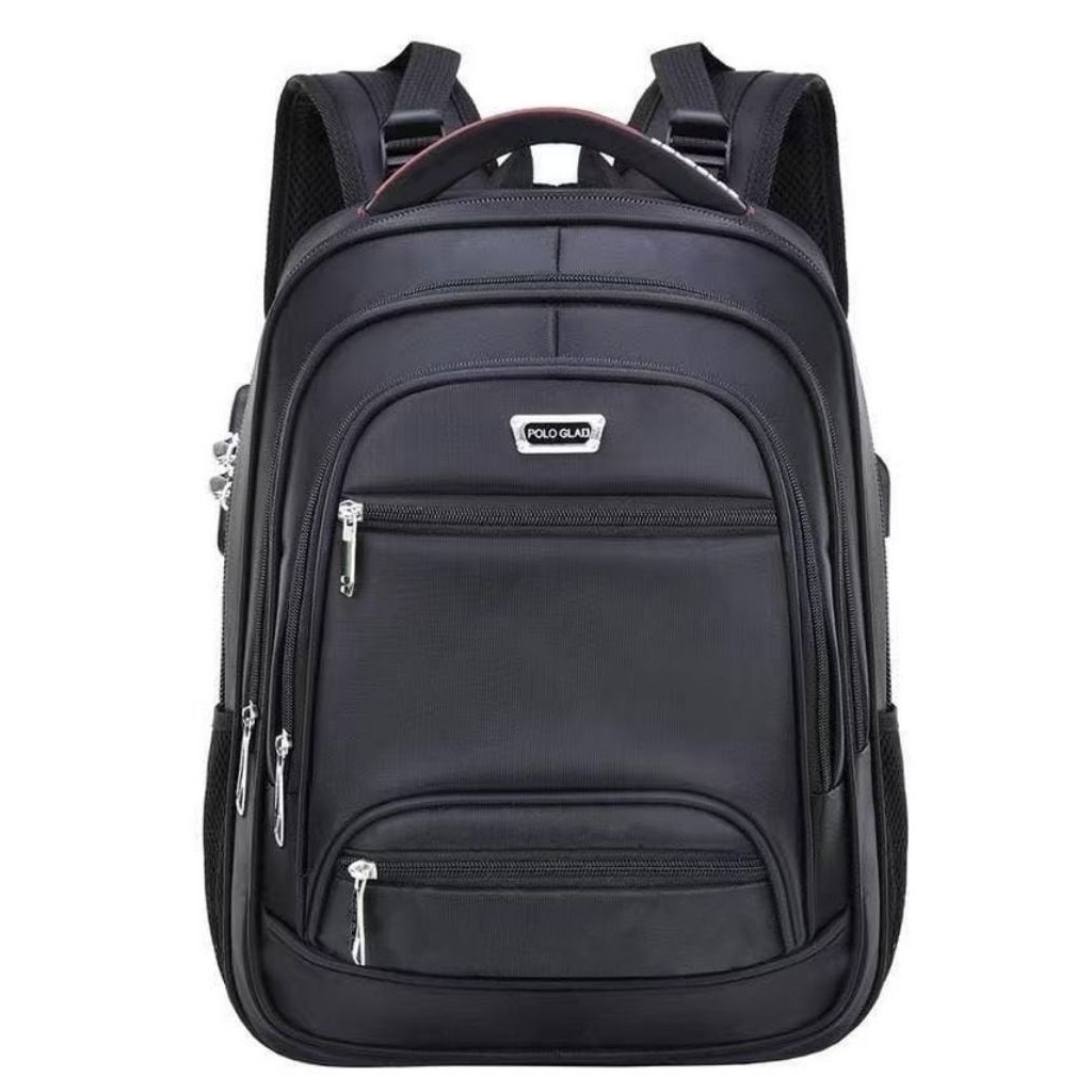 Polo Gives 17 Inch Tas Ransel Kerja Ransel Sekolah Backpack Pria Wanita Original Polo