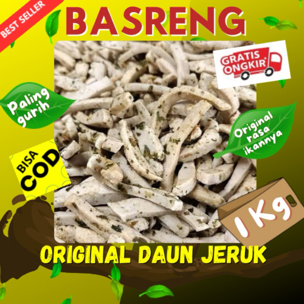 

DISKON Basreng Original Daun Jeruk 1Kg / Basreng Bumbu Melimpah