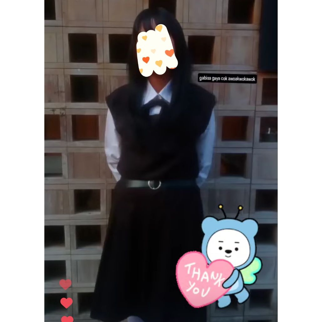 Fullset asa mitaka kostum, wig, acc