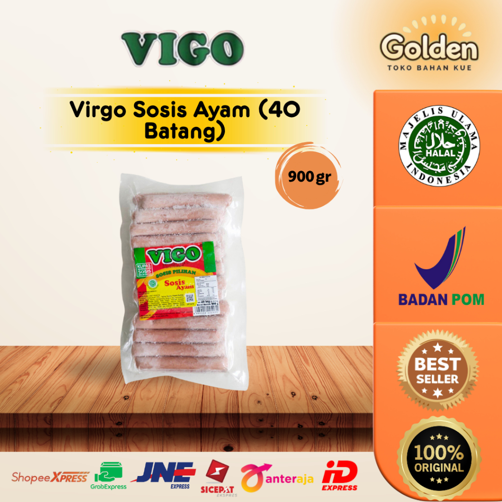 

Virgo Sosis Ayam Isi 40 Batang