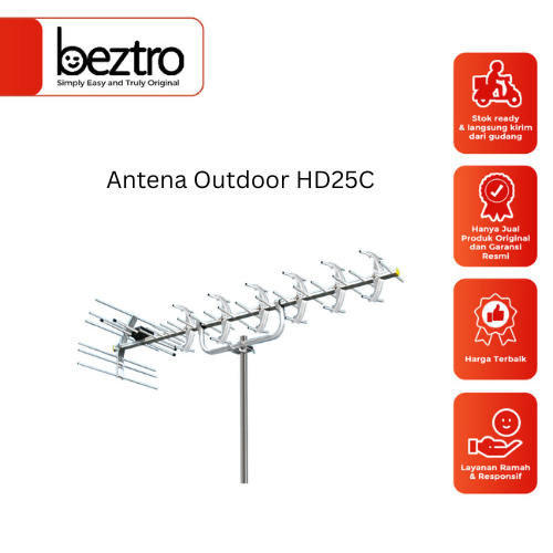 Antena Outdoor Yagi – HD-25C Antenna Luar Ruangan HD25C
