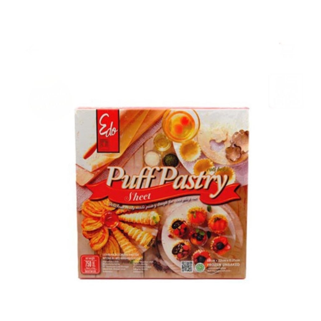

edo puff pastry sheet 750 gr