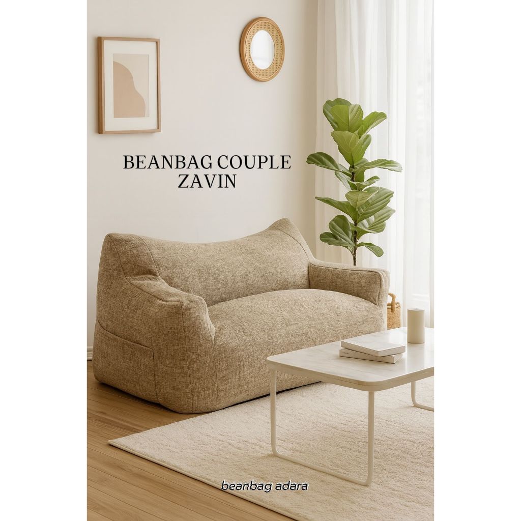 Bean bag couple - couple sofa / lesehan / kursi santai