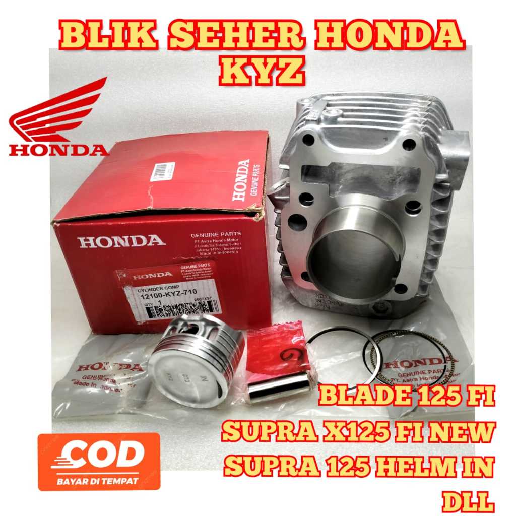 BLOK SEHER SET KYZ UNTUK MOTOR SUPRA X 125 FI INJEKSI,SUPRA X 125 HELM IN FI INJEKSI,BLADE 125 FI IN
