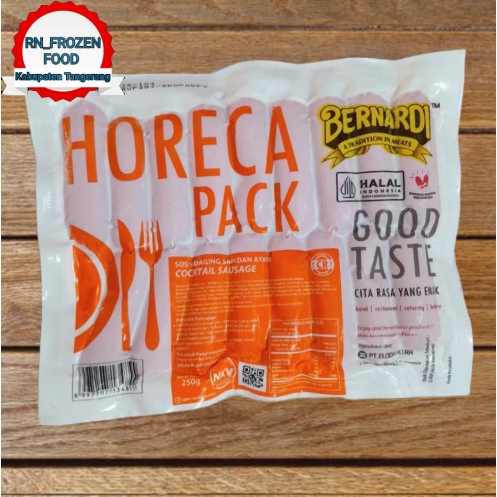 

BERNARDI BHP SOSIS CR KEMASAN 250 GRAM