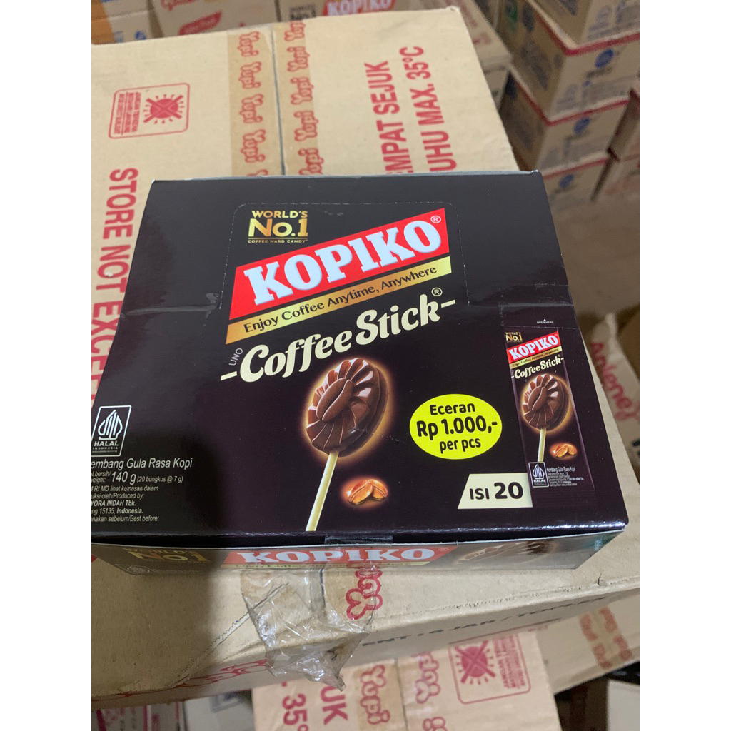 

Kopiko Coffee Stick 1 pak isi 20 pcs x 7gr