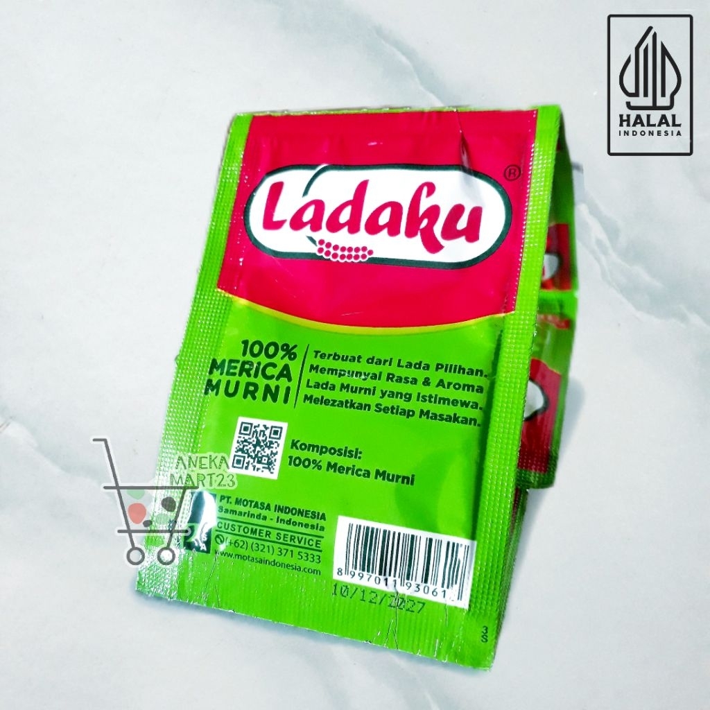 

LADAKU Merica/Lada 10 gram bubuk sachet ecer dan renceng