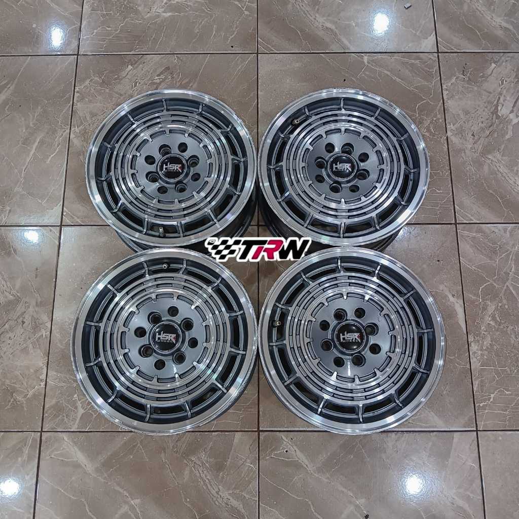 Velg Seken Murah Copotan Mobil RIng 14 HSR RTR Baut 4x100 Dan 4x114,3, Brio Calya Sigra Agya Ayla Si