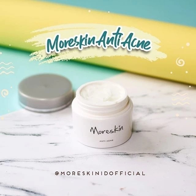 MORESKIN ANTI ACNE NASA / Cream Untuk Wajah Berjerawat Original Nasa