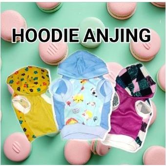 HOODIE ANJING - Baju Anjing Hoodie Anjing Jaket Anjing Puppies Kaos Anjing Fashion Anjing UK KECIL