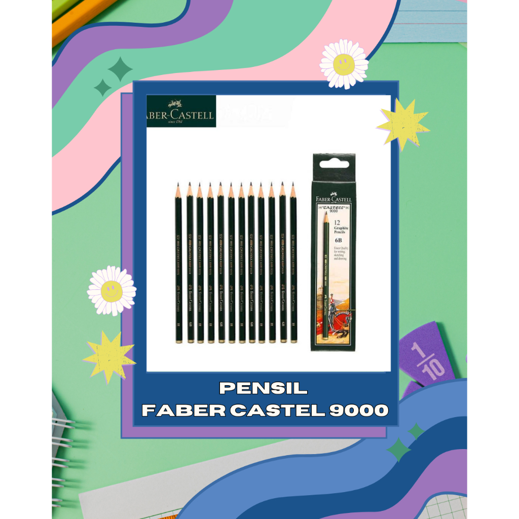

PENSIL FABER CASTEL 9000 2B
