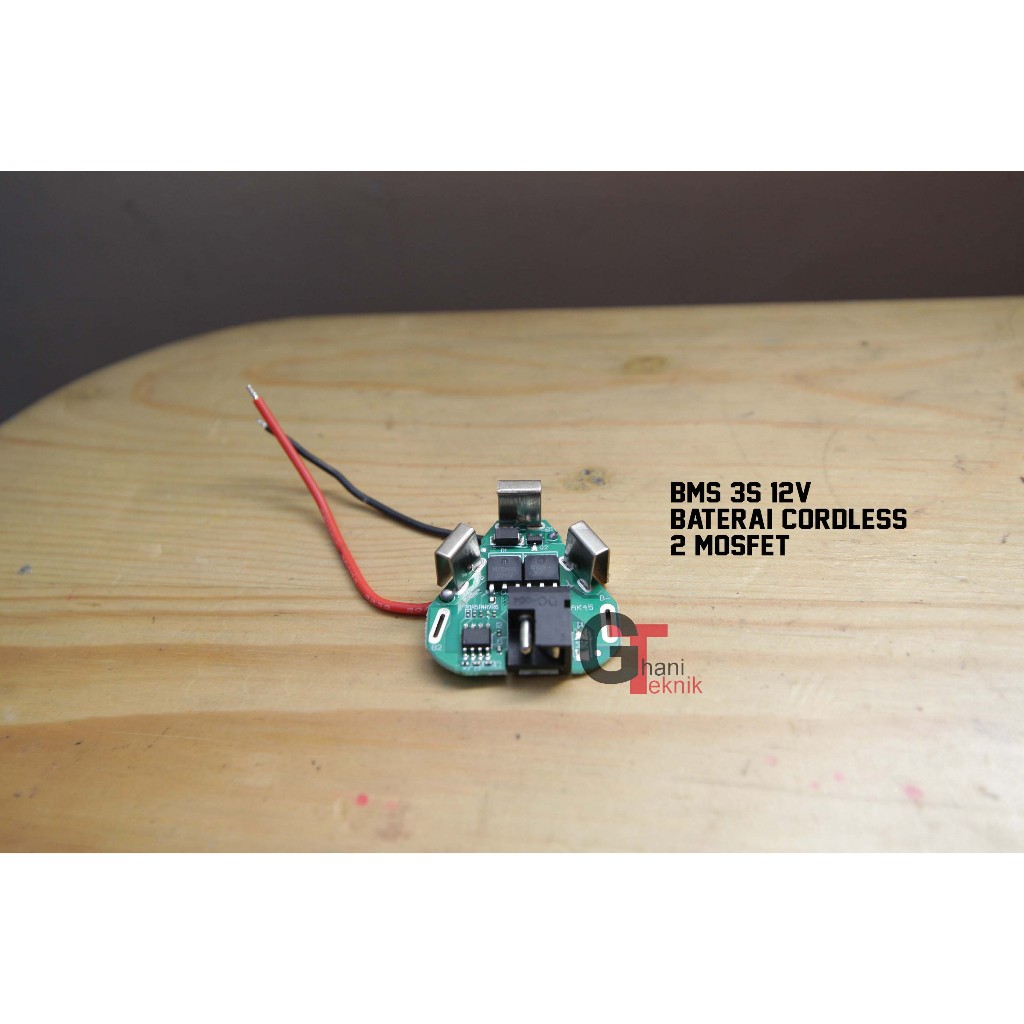 BMS 3s 12v 2mosfet modul baterai cordless 12v generik