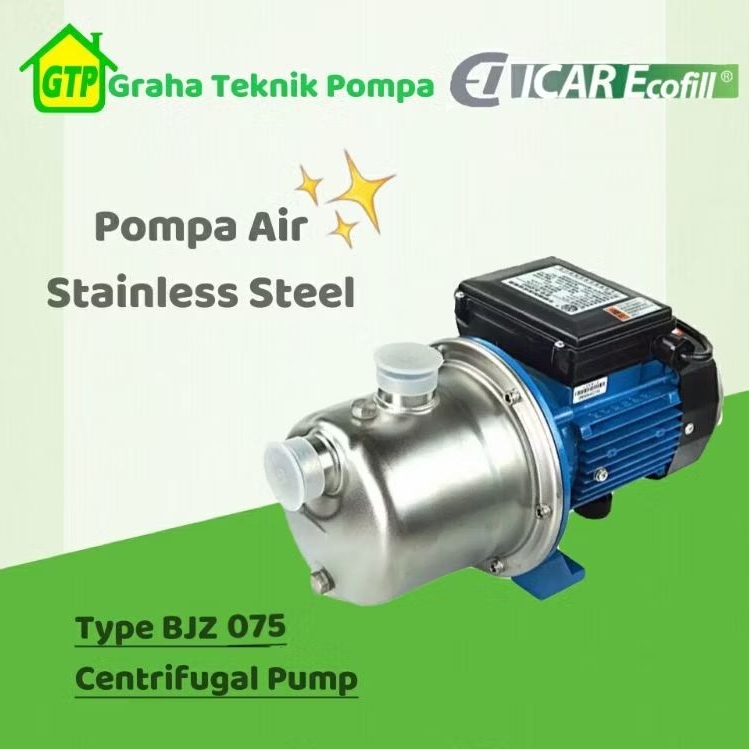 Icar Ecofill BJz 075 pompa air stainless steel