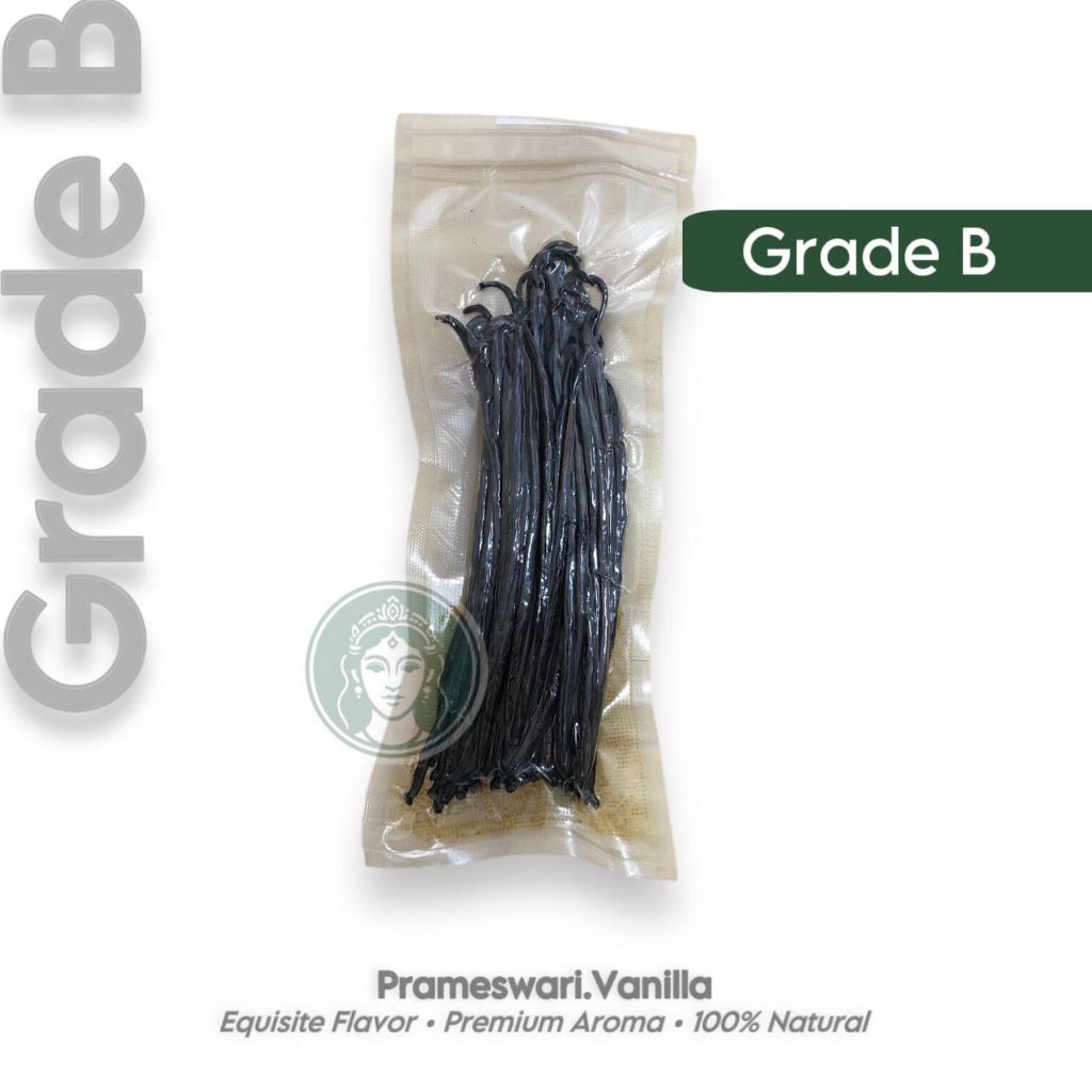 

Prameswari Vanilla Planifolia - Organic B Grade 100gram