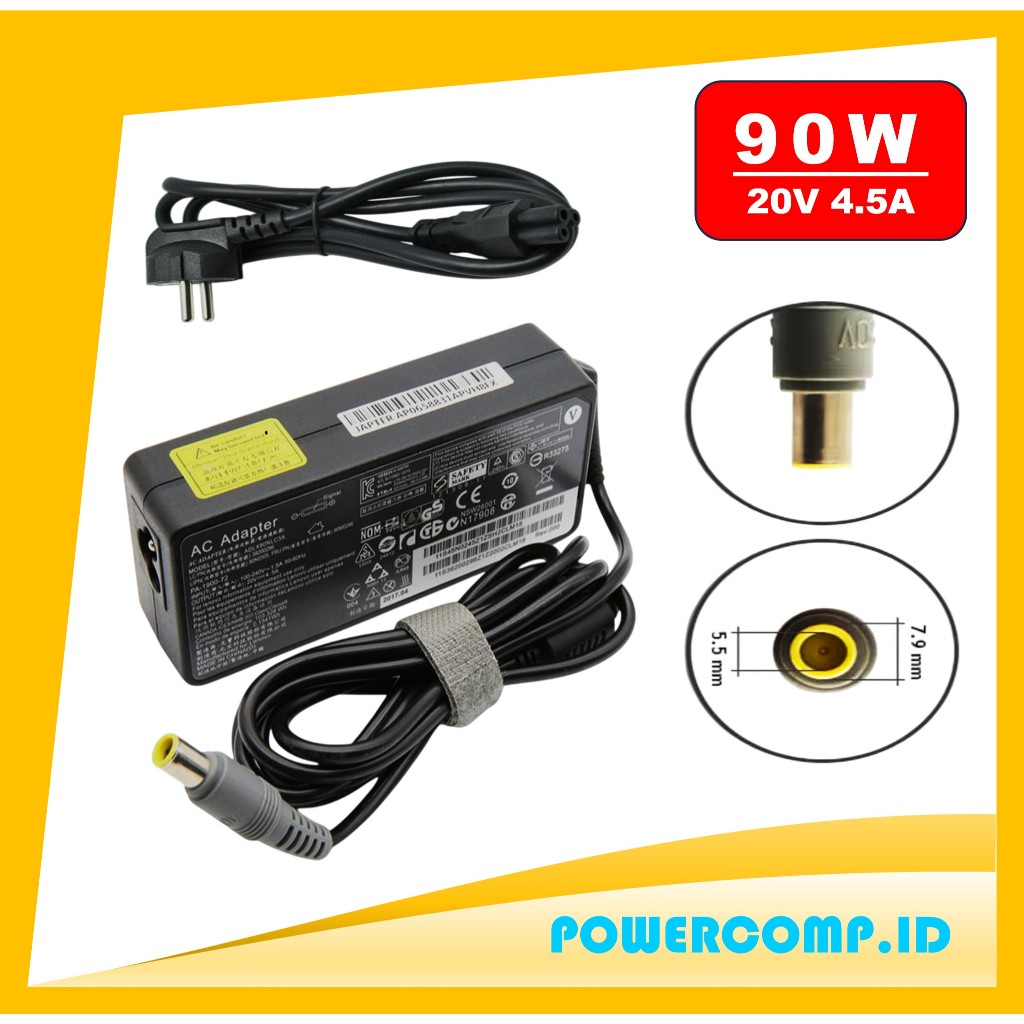 Adaptor Charger Laptop Lenovo  ThinkPad T520 T400 T410 T410i T400s T410s T410si T420 T420s T500 T510